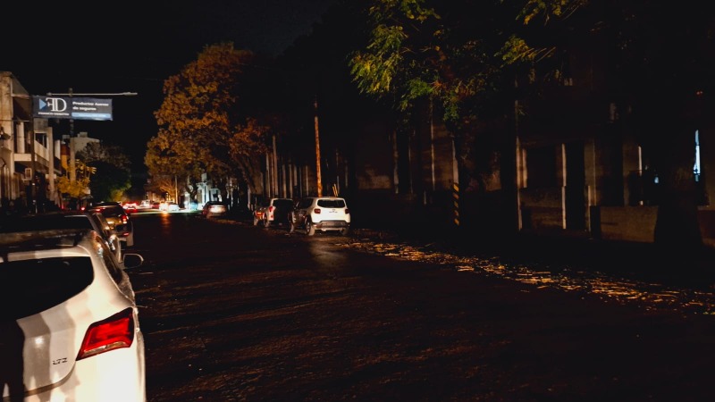 Apagn masivo en la ciudad
